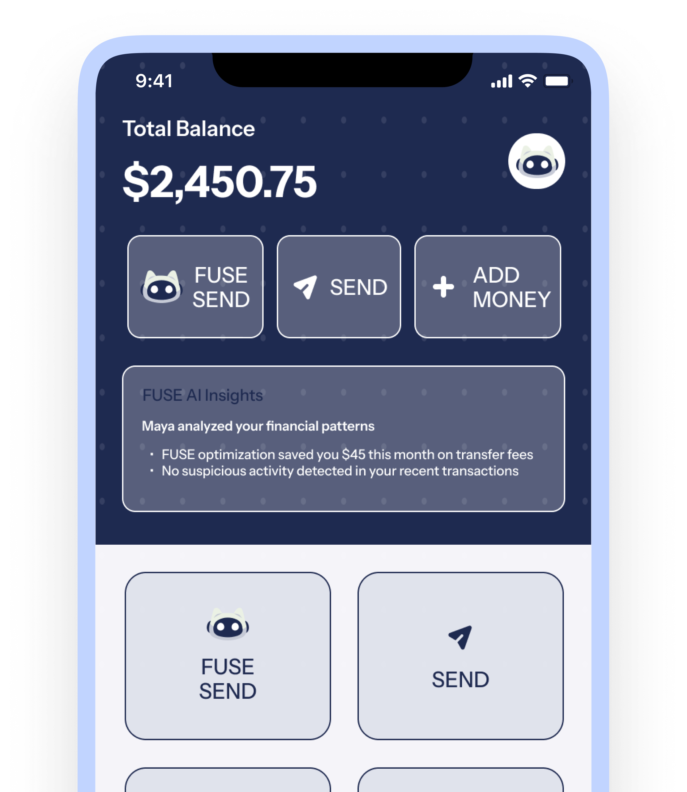 Fuseremit App Interface